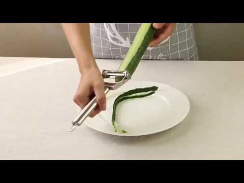 Stainless Steel Multi-function Vegetable Peeler & Julienne Peeler 