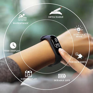 Low Budget Best Men Women LED  Waterproof Sport Watch Band -13.99$ 