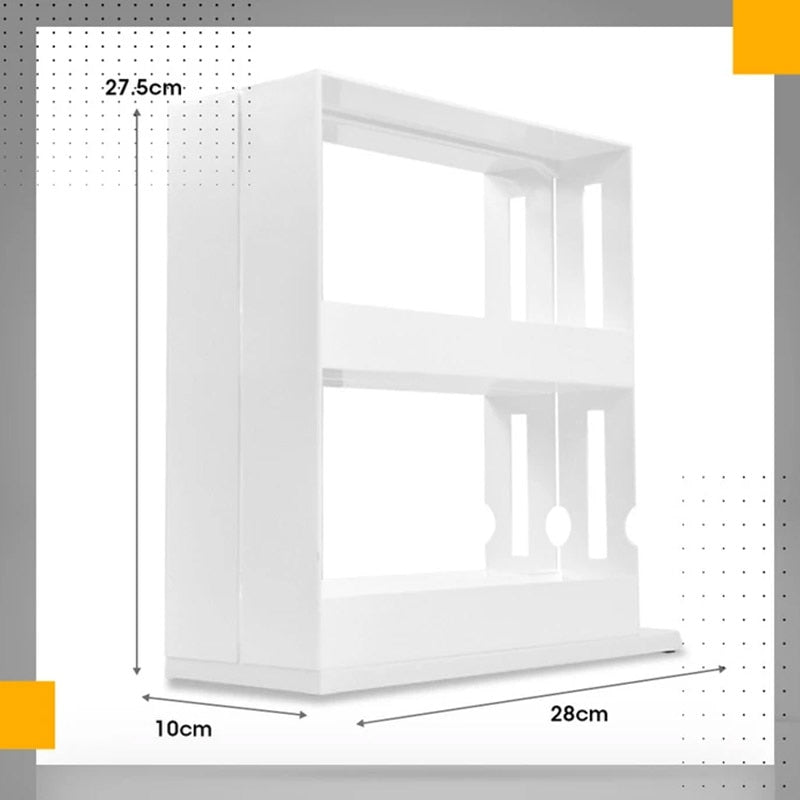 Multi functional Cabinet Cupboard Organizer- Best Kitchen Storage Hack