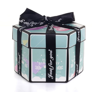 Romantic Hexagon Lovers Memory Surprise DIY Gift Box -Pro Living Store