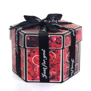 Romantic Hexagon Lovers Memory Surprise DIY Gift Box -Pro Living Store